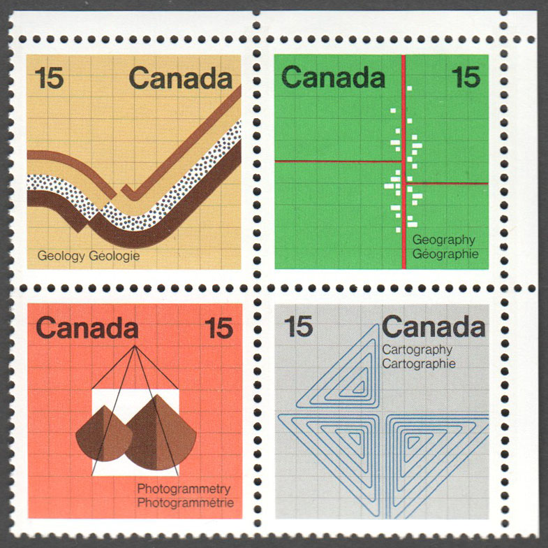 Canada Scott 585b MNH PB UR (A4-11) - Click Image to Close